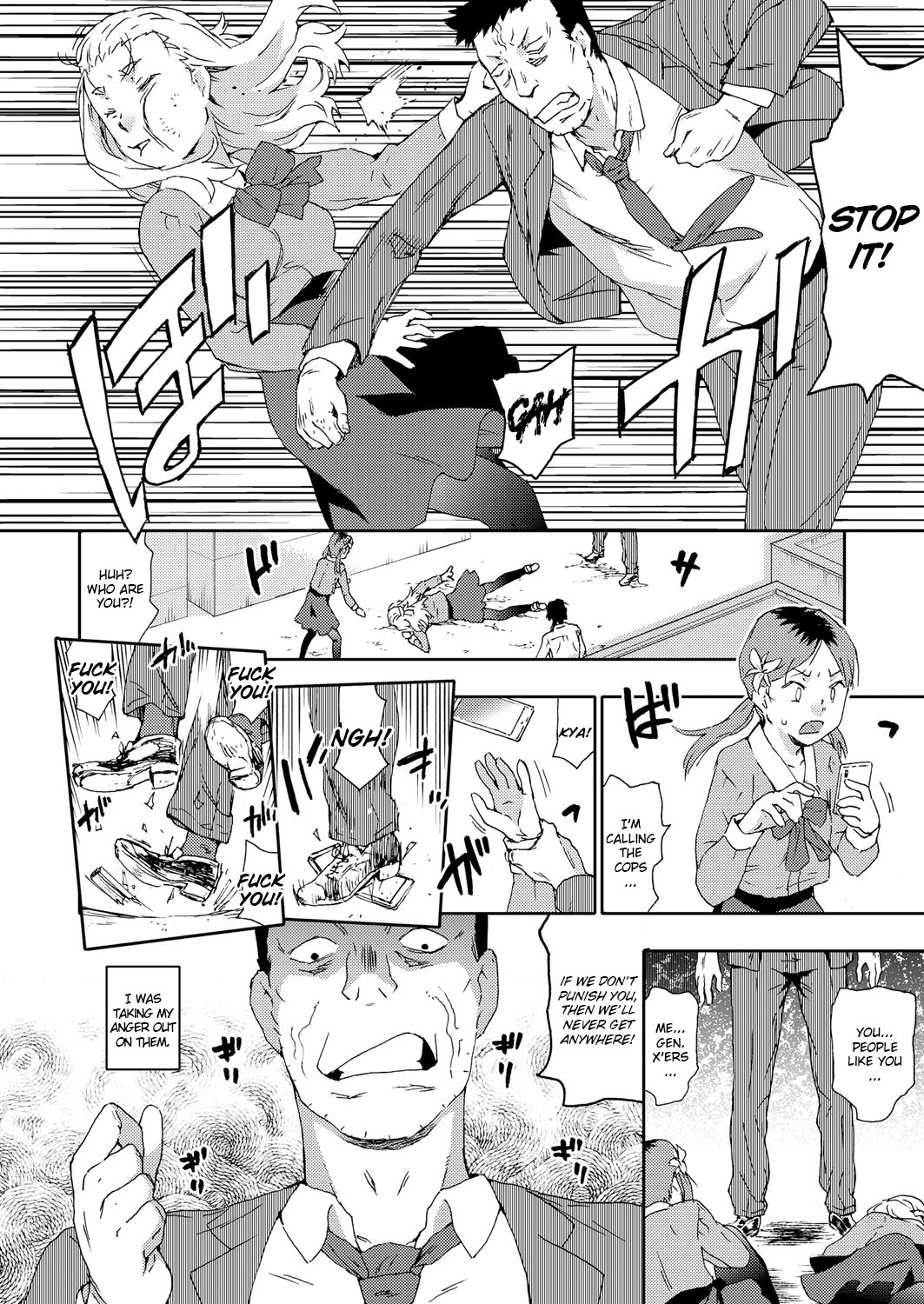 Hentai Manga Comic-Rage! Generation X Layoff High School Rape-Read-4